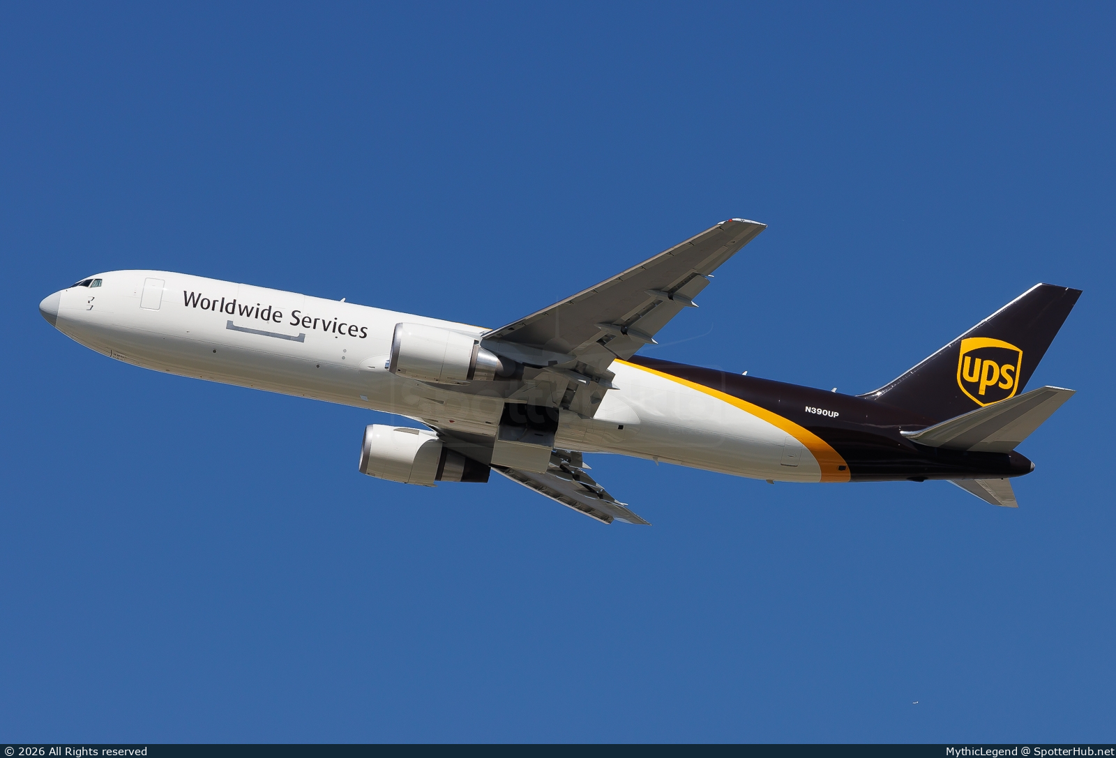 Photo of N390UP - Boeing 767-300F operated by UPS United Parcel Service