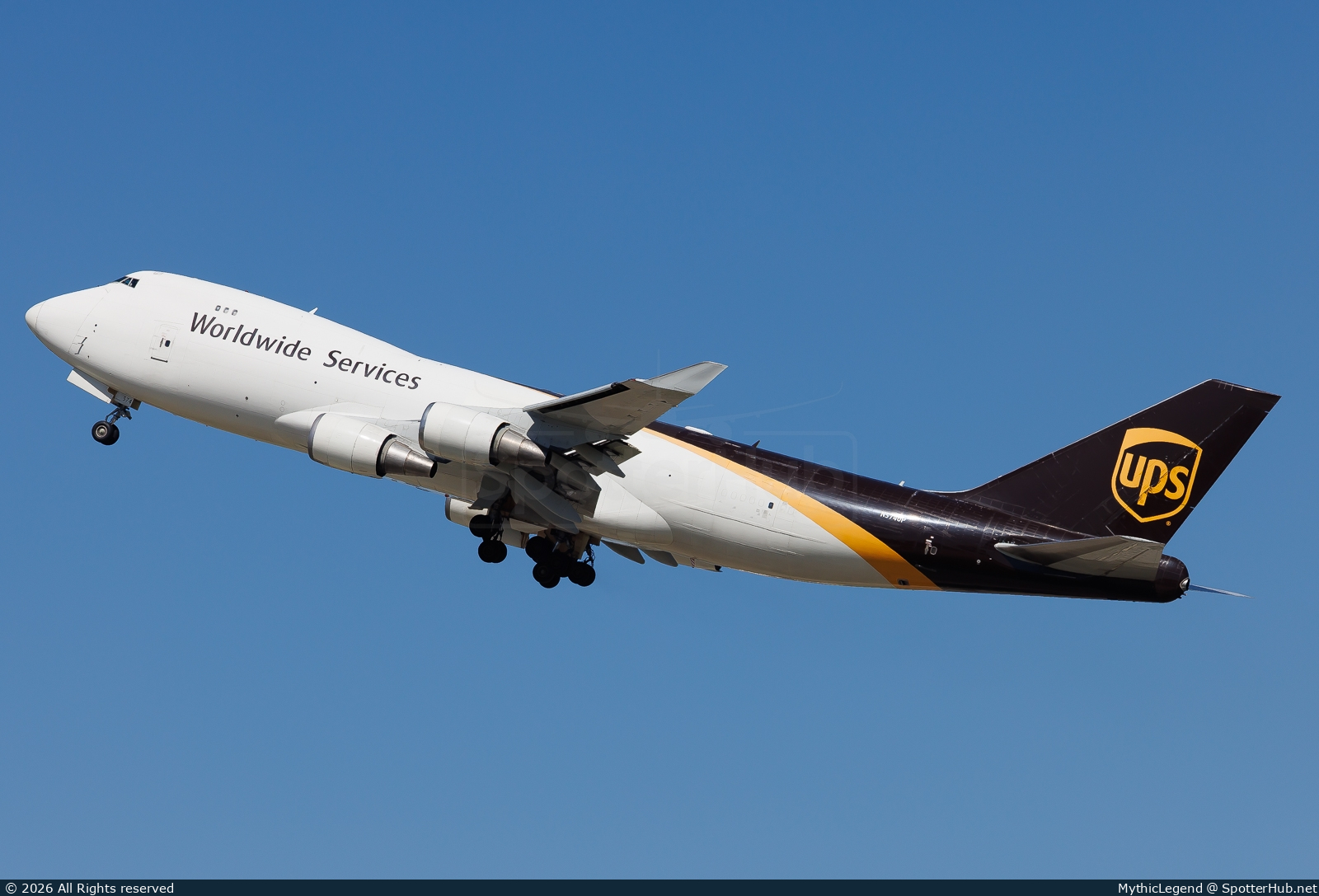Photo of N574UP - Boeing 747-44AF operated by UPS United Parcel Service
