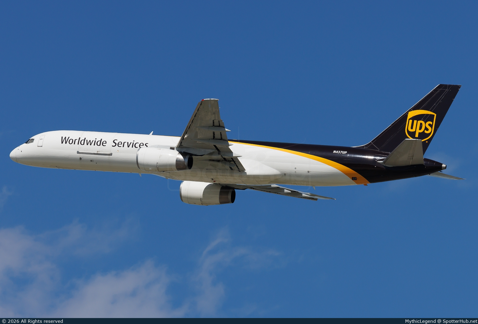 Photo of N437UP - Boeing 757-24APF operated by UPS United Parcel Service