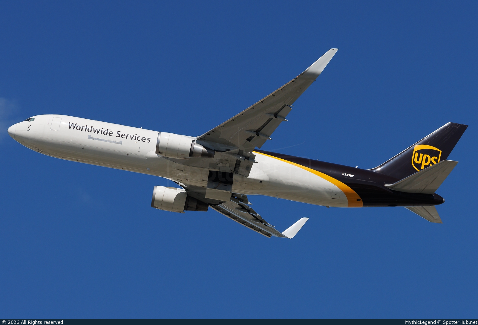Photo of N339UP - Boeing 767-34AF operated by UPS United Parcel Service