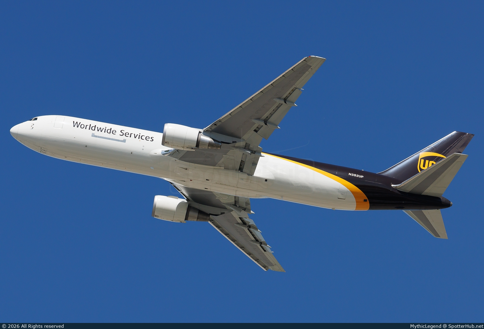 Photo of N382UP - Boeing 767-300F operated by UPS United Parcel Service