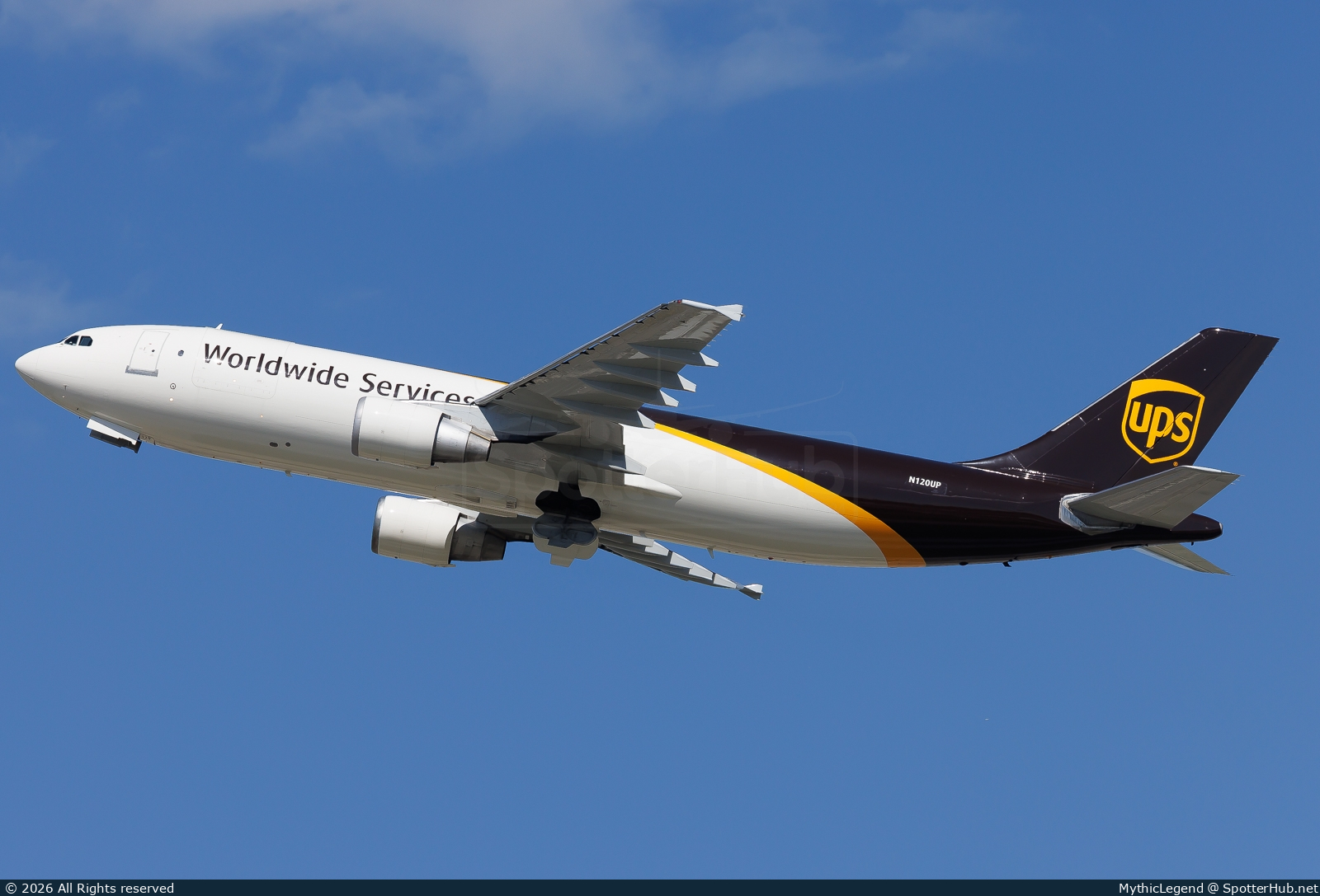 Photo of N120UP - Airbus A300F4-622R operated by UPS United Parcel Service