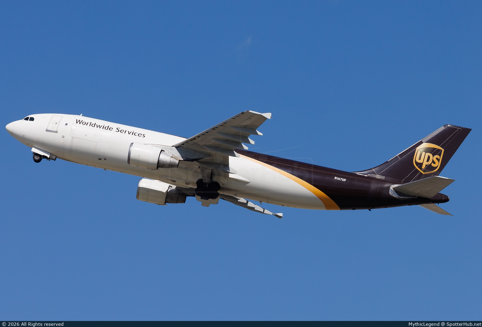 Photo of N167UP - Airbus A300F4-622R operated by UPS United Parcel Service