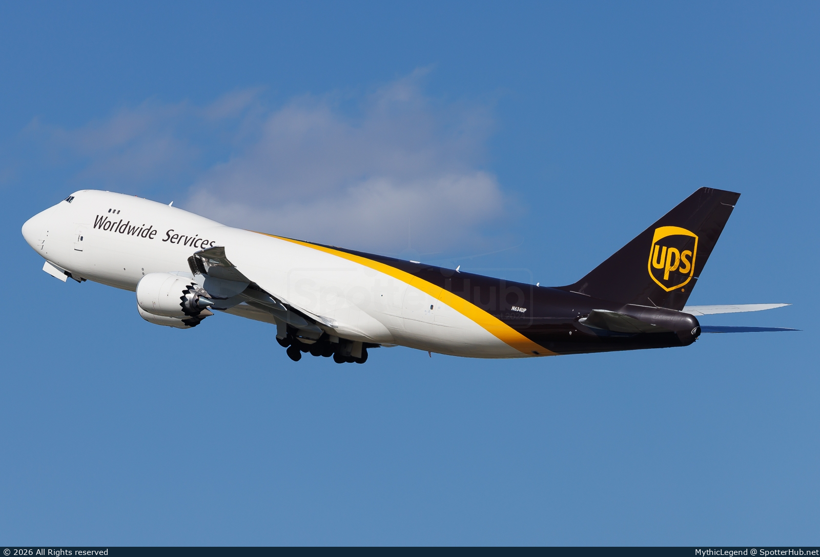 Photo of N634UP - Boeing 747-87UF operated by UPS United Parcel Service
