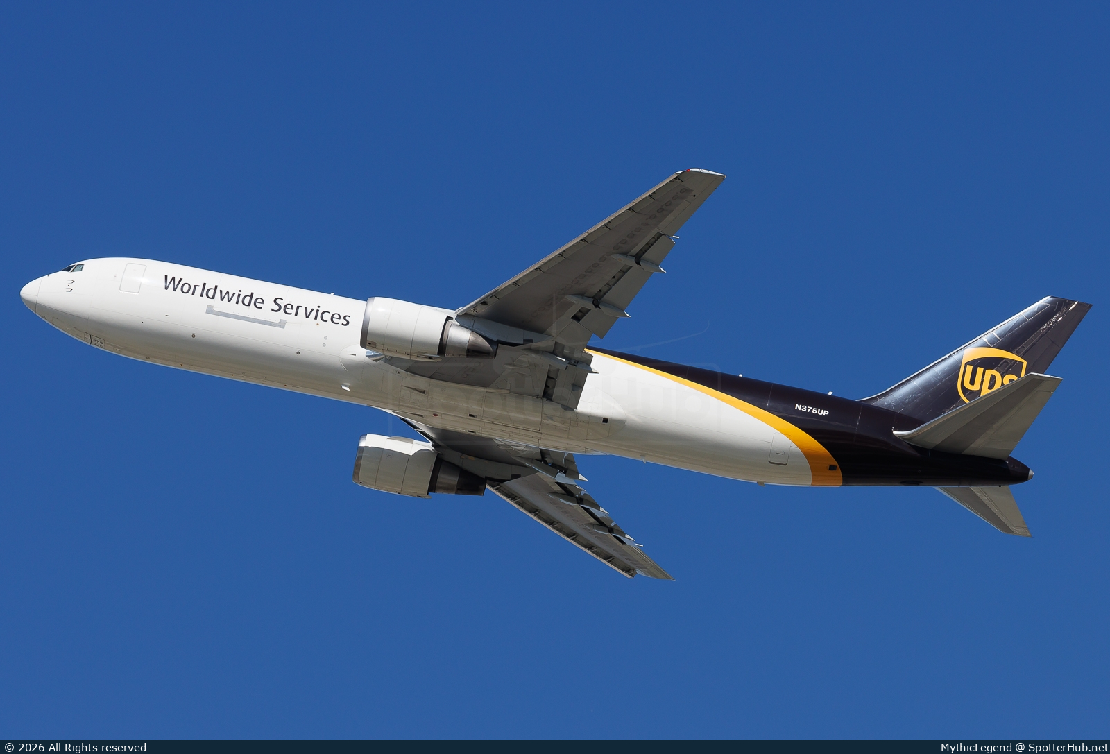 Photo of N375UP - Boeing 767-300F operated by UPS United Parcel Service
