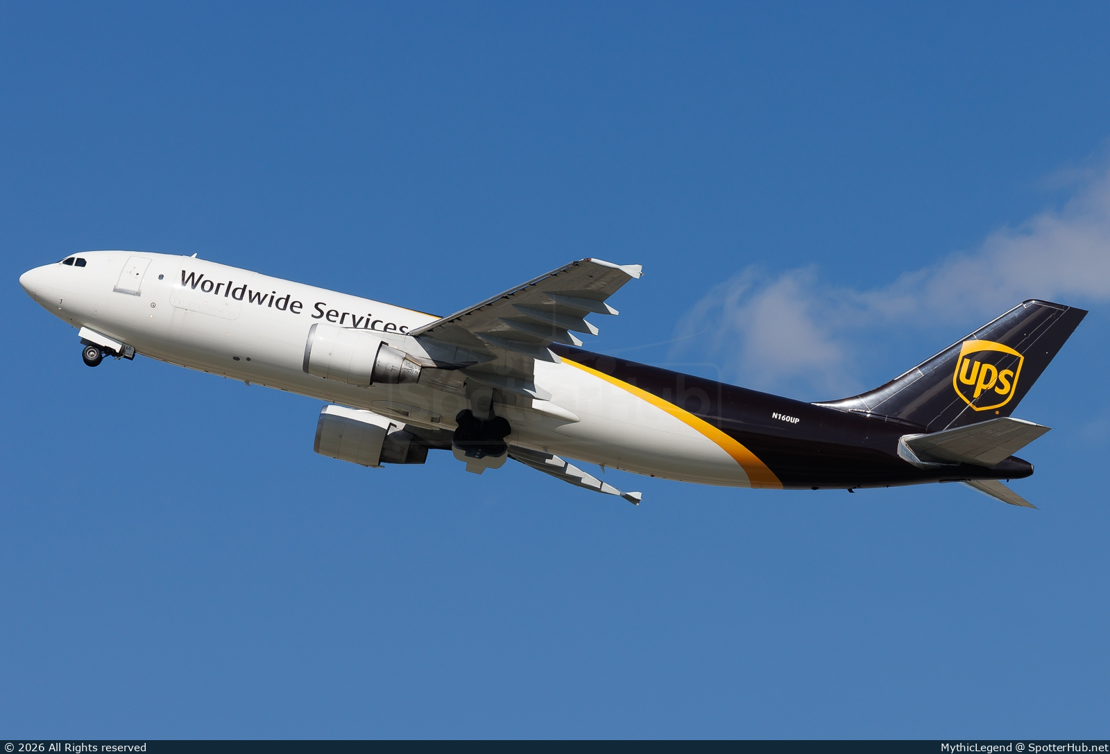 Photo of N160UP - Airbus A300F4-622R operated by UPS United Parcel Service