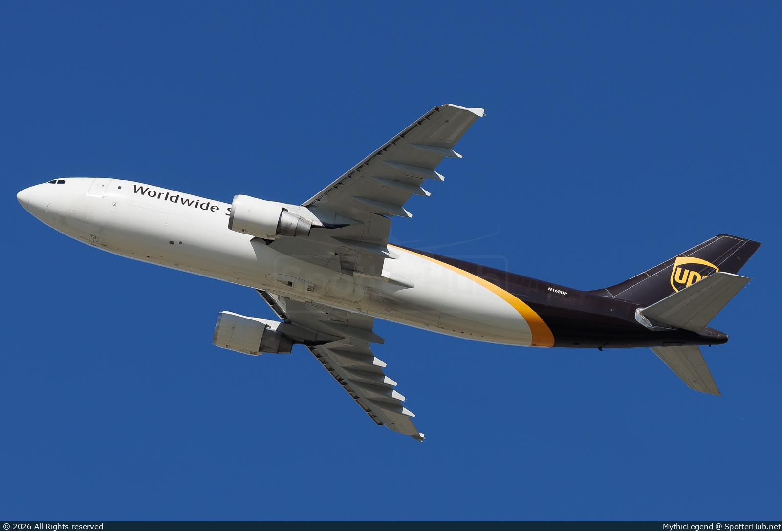 Photo of N168UP - Airbus A300F4-622R operated by UPS United Parcel Service