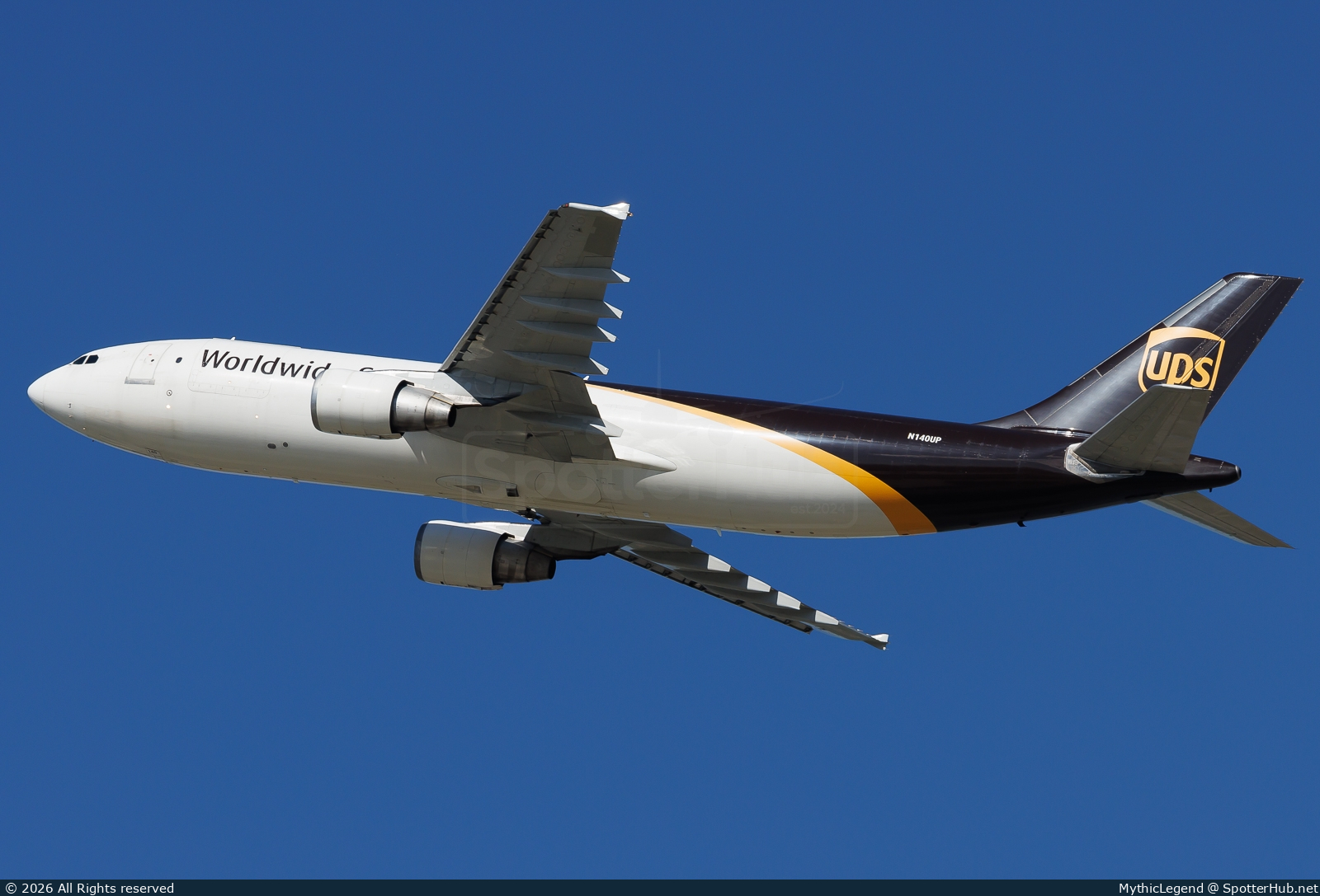 Photo of N140UP - Airbus A300F4-622R operated by UPS United Parcel Service