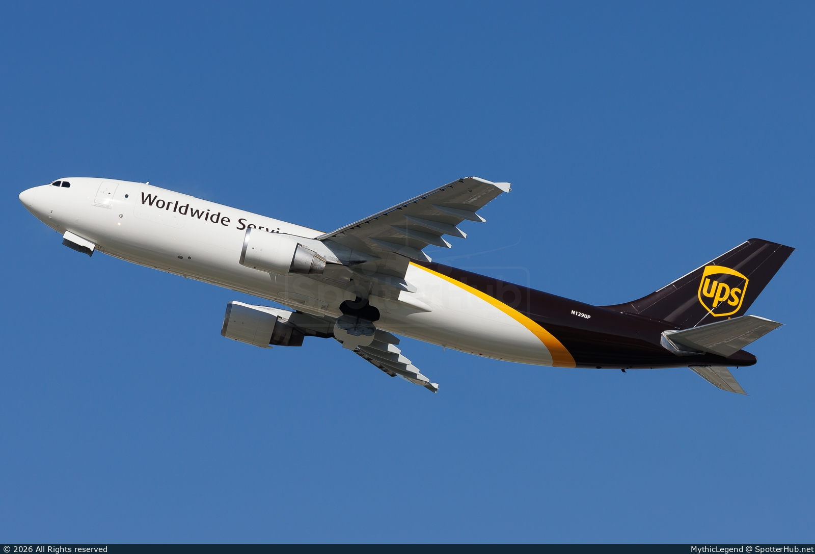 Photo of N129UP - Airbus A300F4-622R operated by UPS United Parcel Service
