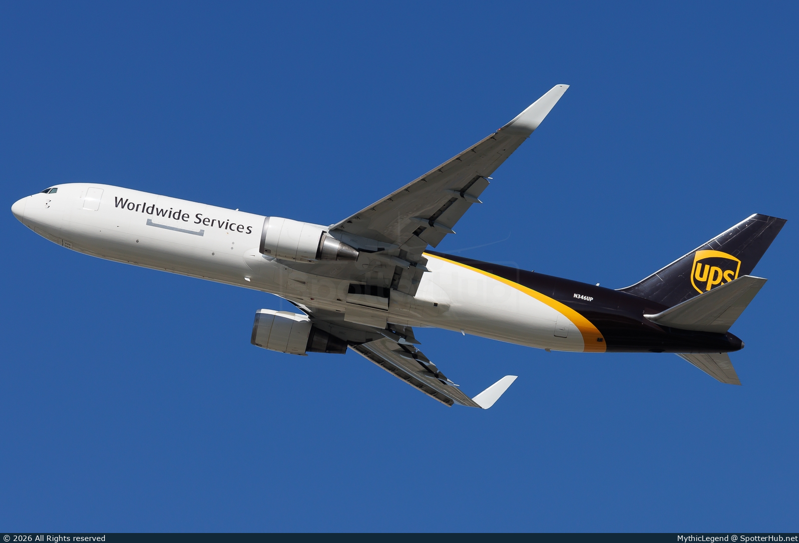 Photo of N346UP - Boeing 767-34AF operated by UPS United Parcel Service