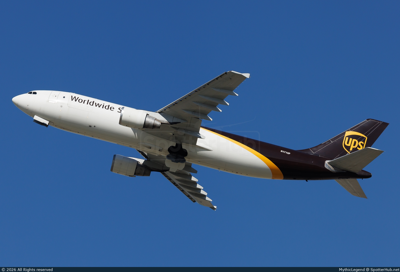 Photo of N171UP - Airbus A300F4-622R operated by UPS United Parcel Service