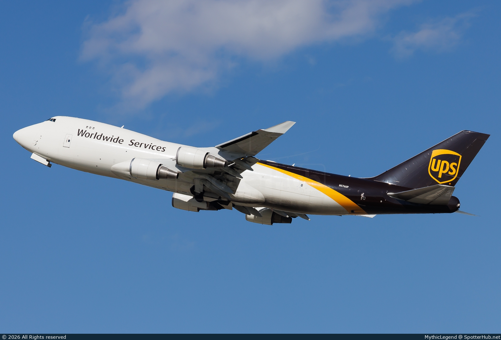 Photo of N576UP - Boeing 747-44AF operated by UPS United Parcel Service