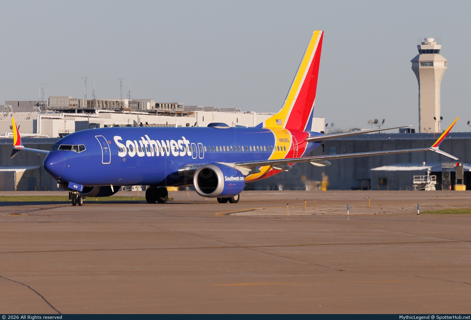 Photo of N8838Q - Boeing 737 MAX 8 operated by Southwest Airlines
