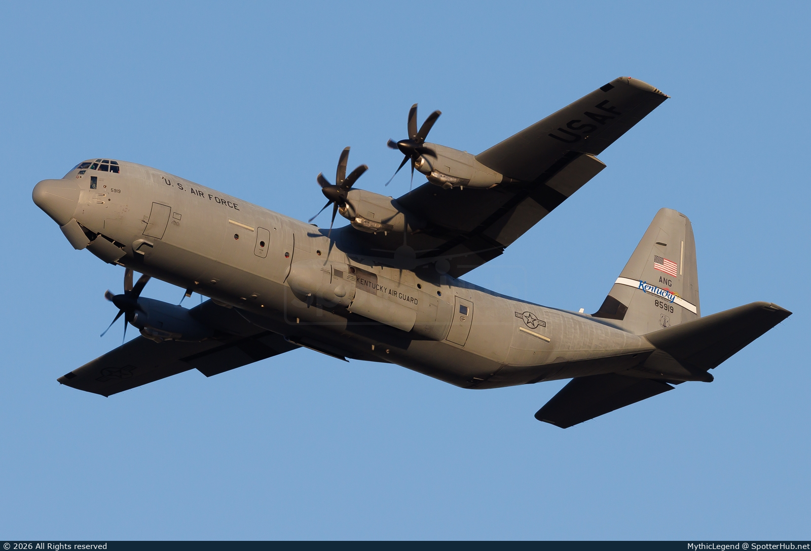 Photo of 18-5919 - Lockheed Martin C-130J-30 Super Hercules operated by US Air Force