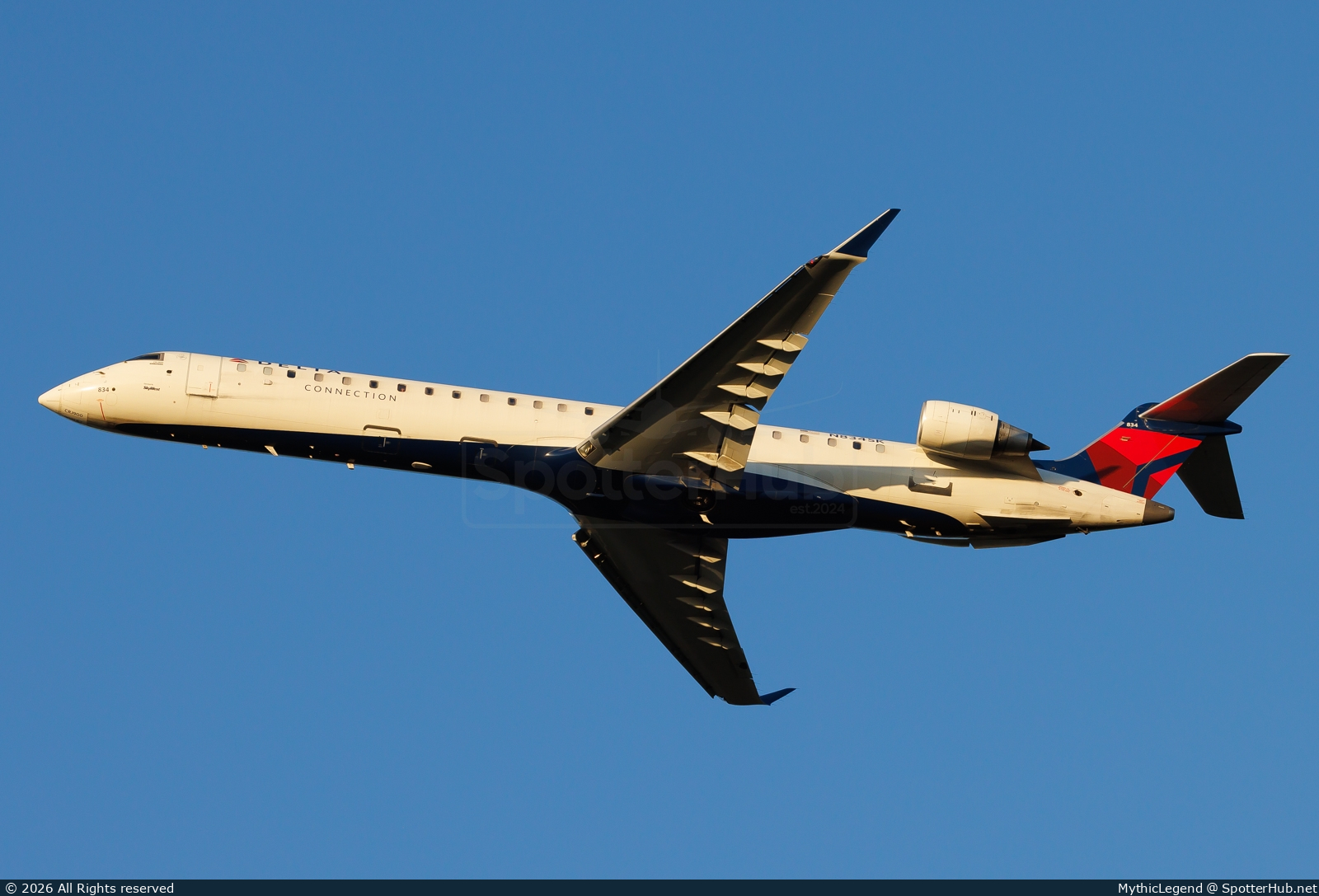 Photo of N834SK - Bombardier CRJ-900LR operated by Delta Connection (opb SkyWest Airlines)
