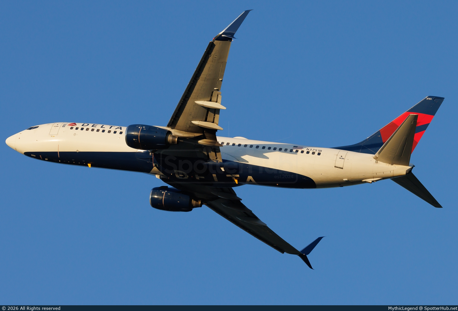 Photo of N3751B - Boeing 737-832 operated by Delta Air Lines
