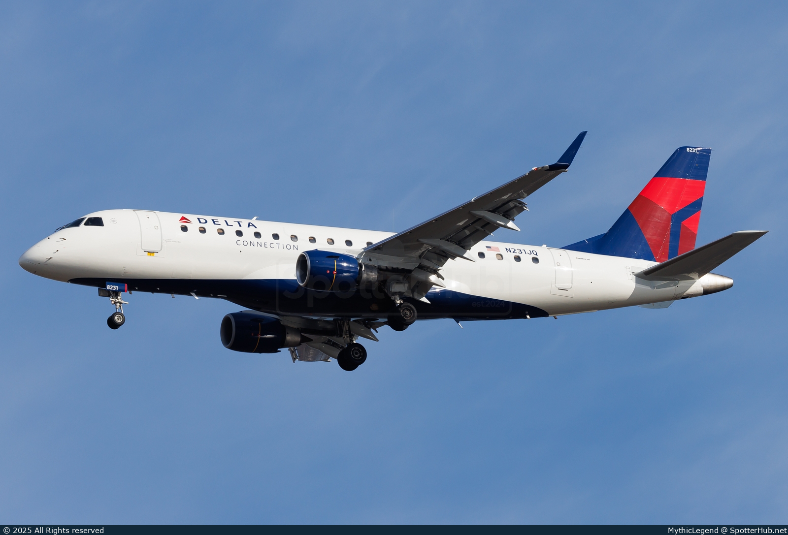 Photo of N231JQ - Embraer ERJ-175LR operated by Delta Connection (opb Republic Airways)