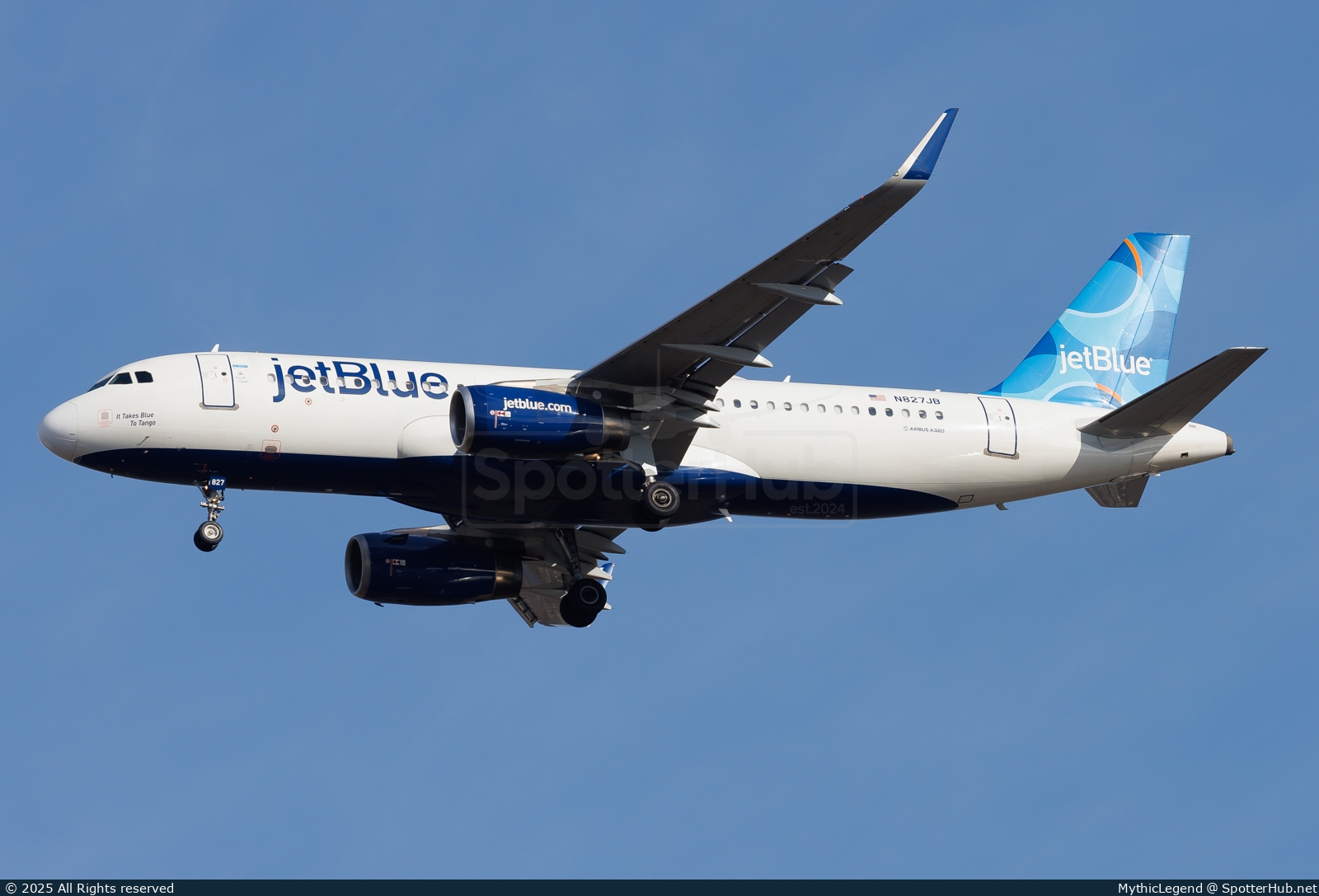 Photo of N827JB - Airbus A320-232 operated by jetBlue Airways