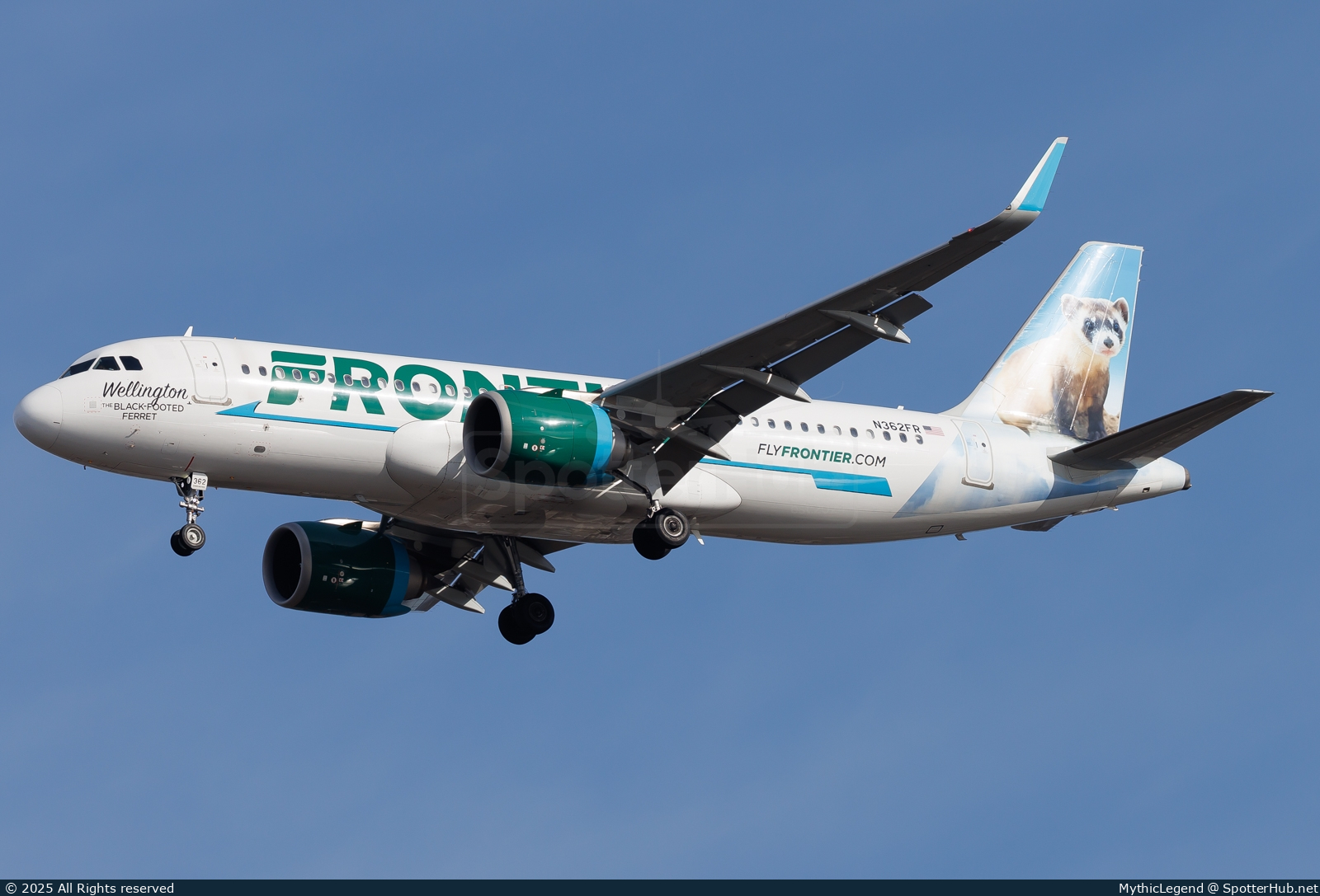 Photo of N362FR - Airbus A320-251N operated by Frontier Airlines