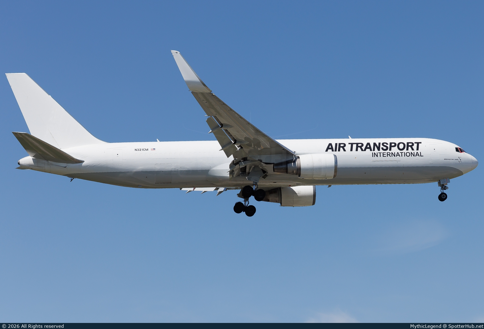 Photo of N321CM - Boeing 767-323(ER)(BDSF) operated by Air Transport International