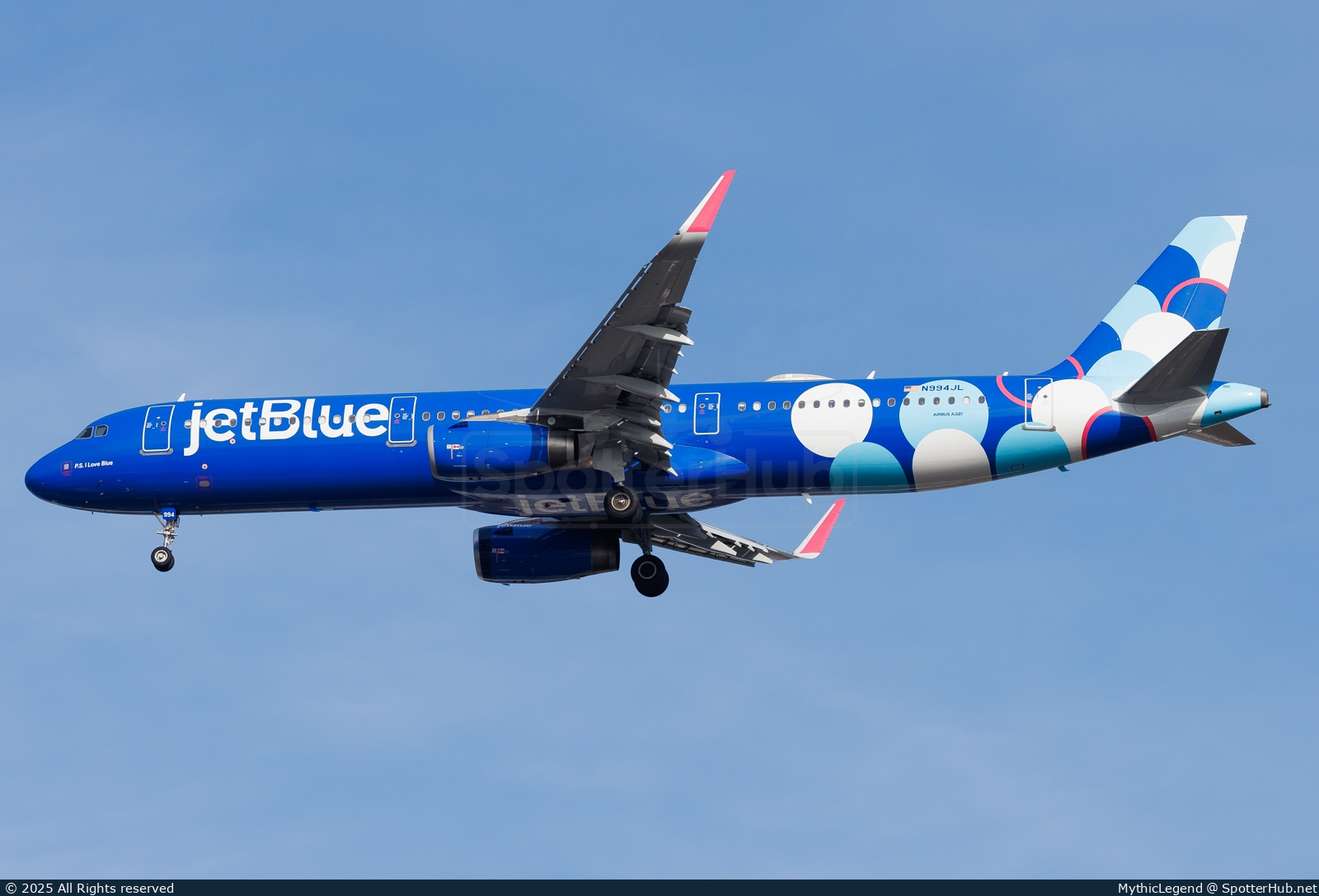 Photo of N994JL - Airbus A321-231 operated by jetBlue Airways