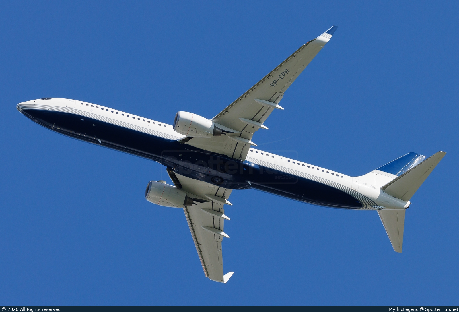 Photo of VP-CPH - Boeing 737-9LB(ER)(BBJ3) operated by Private