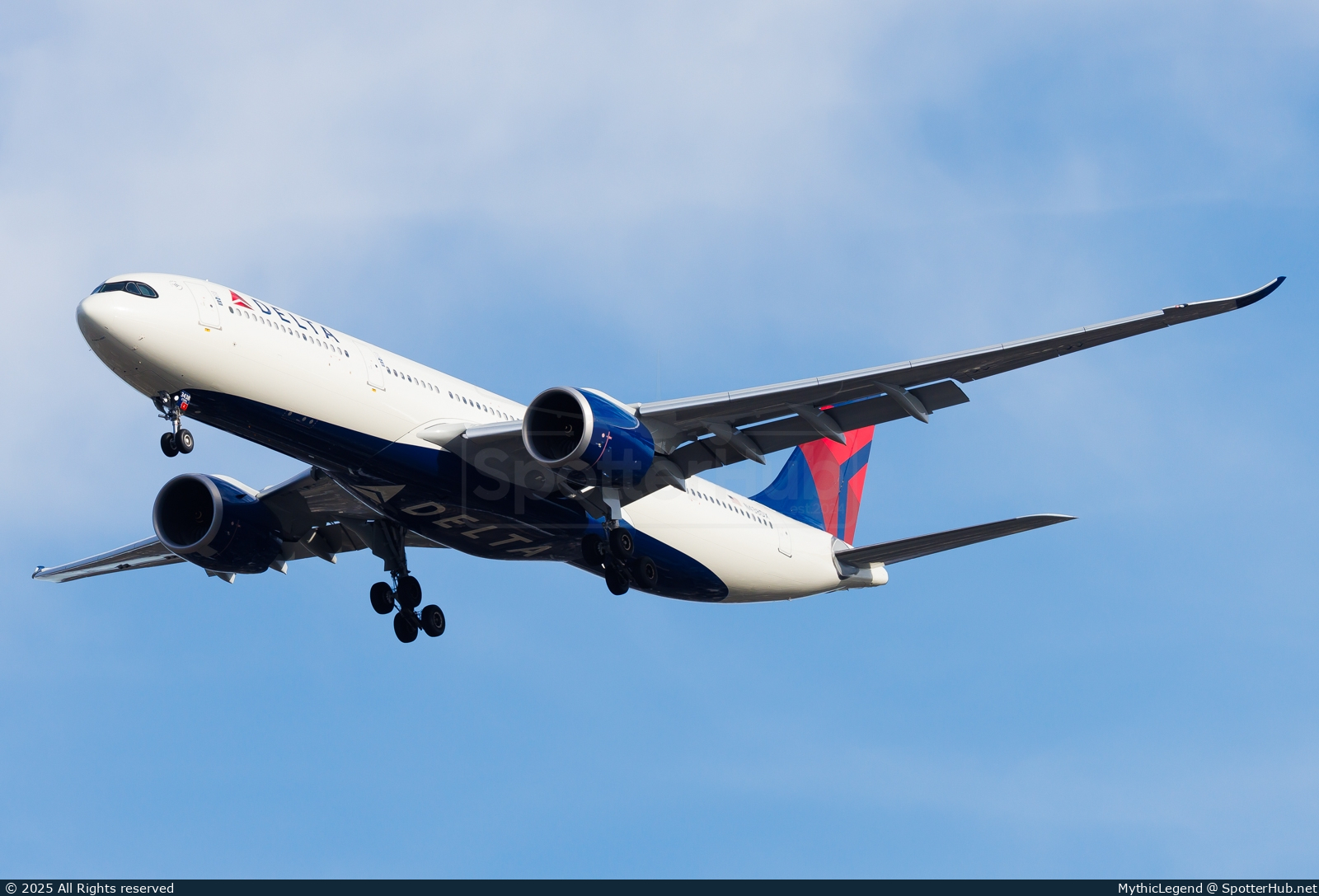 Photo of N438DX - Airbus A330-941 operated by Delta Air Lines