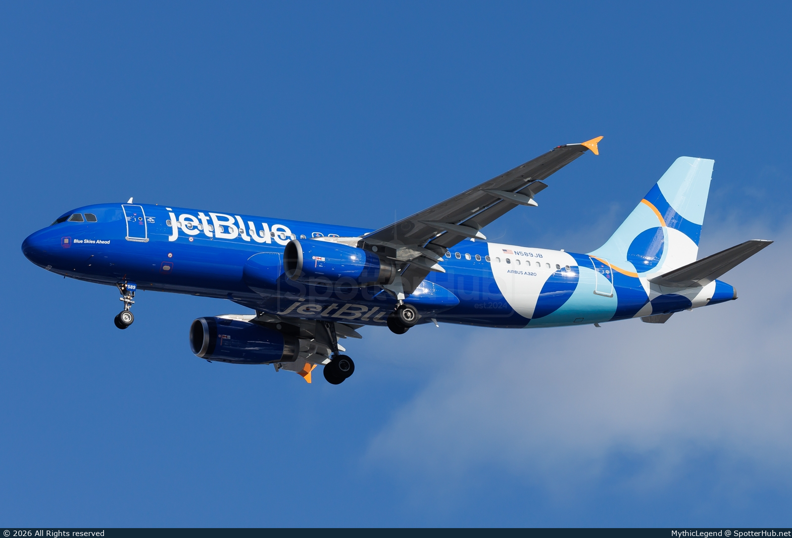 Photo of N589JB - Airbus A320-232 operated by jetBlue Airways