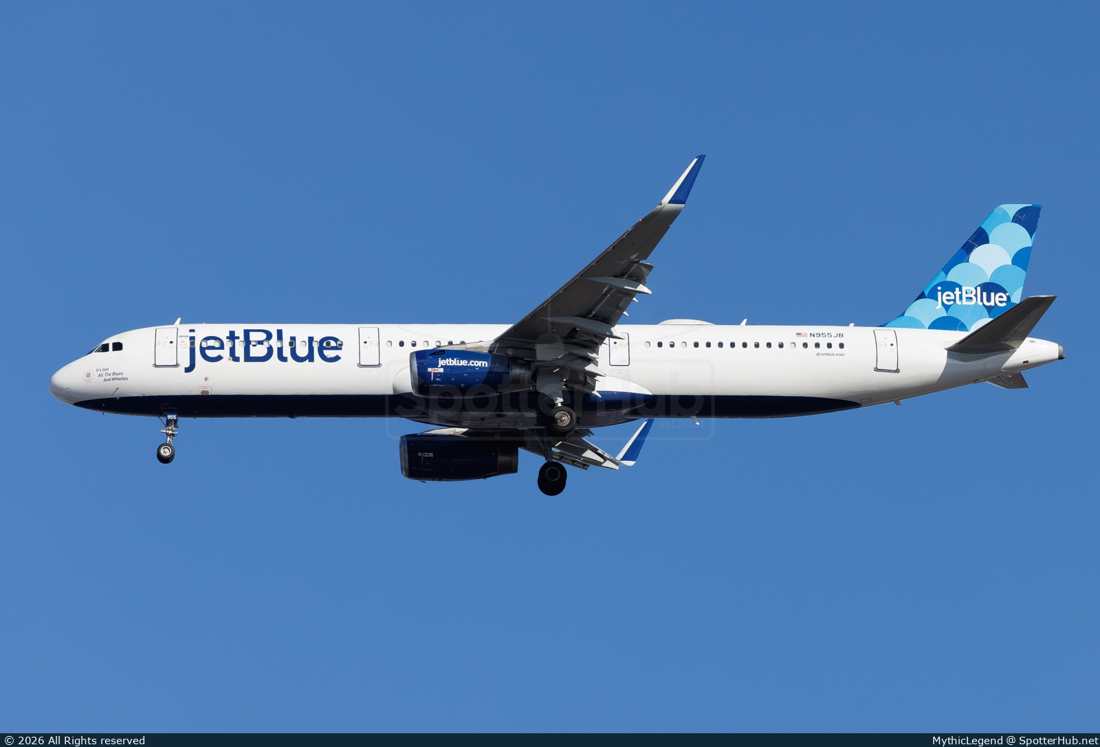 Photo of N955JB - Airbus A321-231 operated by jetBlue Airways
