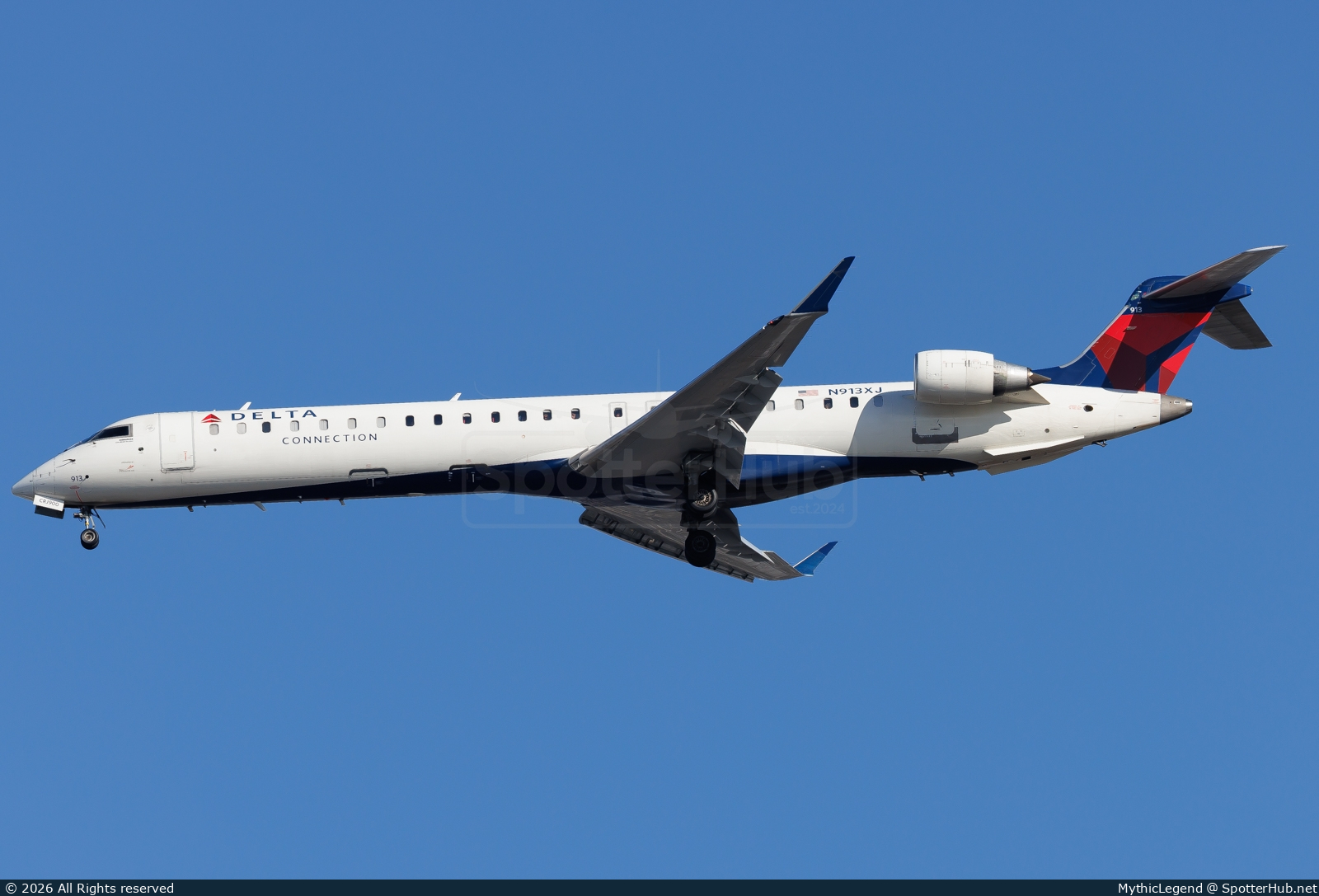Photo of N913XJ - Bombardier CRJ-900LR operated by Delta Connection (opb Endeavor Air)