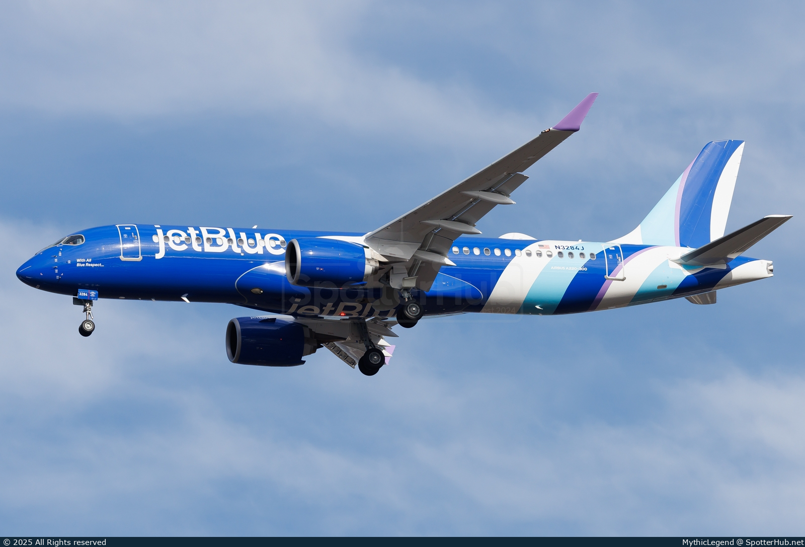Photo of N3284J - Airbus A220-300 operated by jetBlue Airways