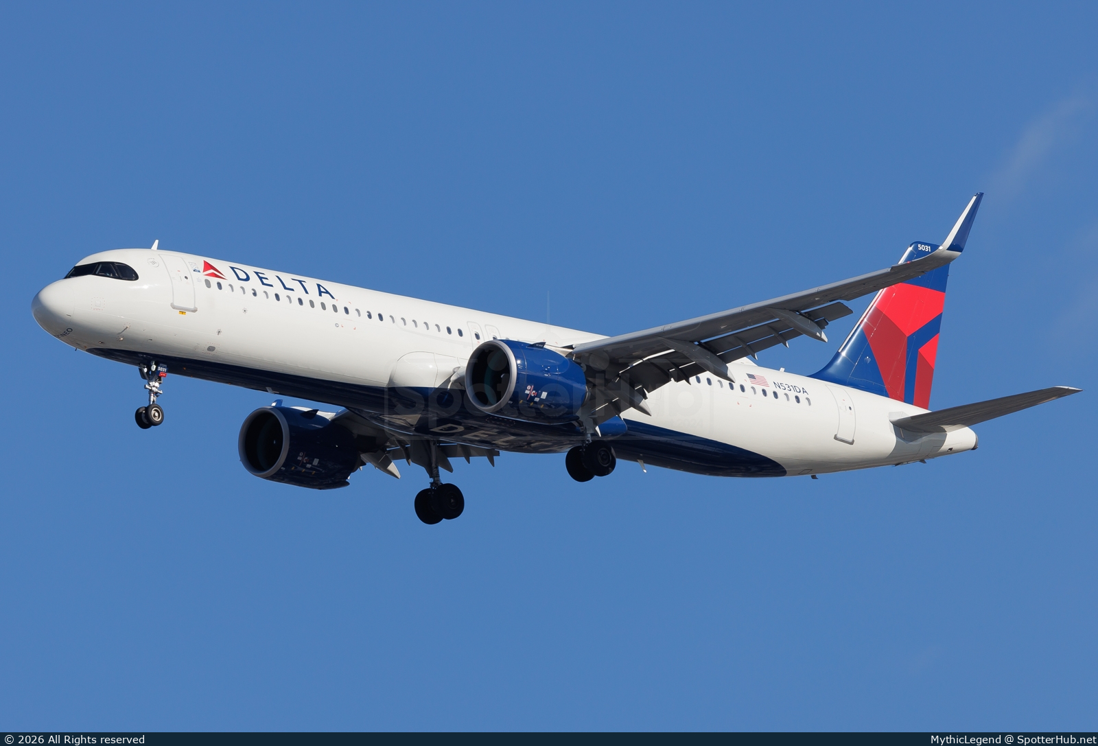 Photo of N531DA - Airbus A321-271NX operated by Delta Air Lines