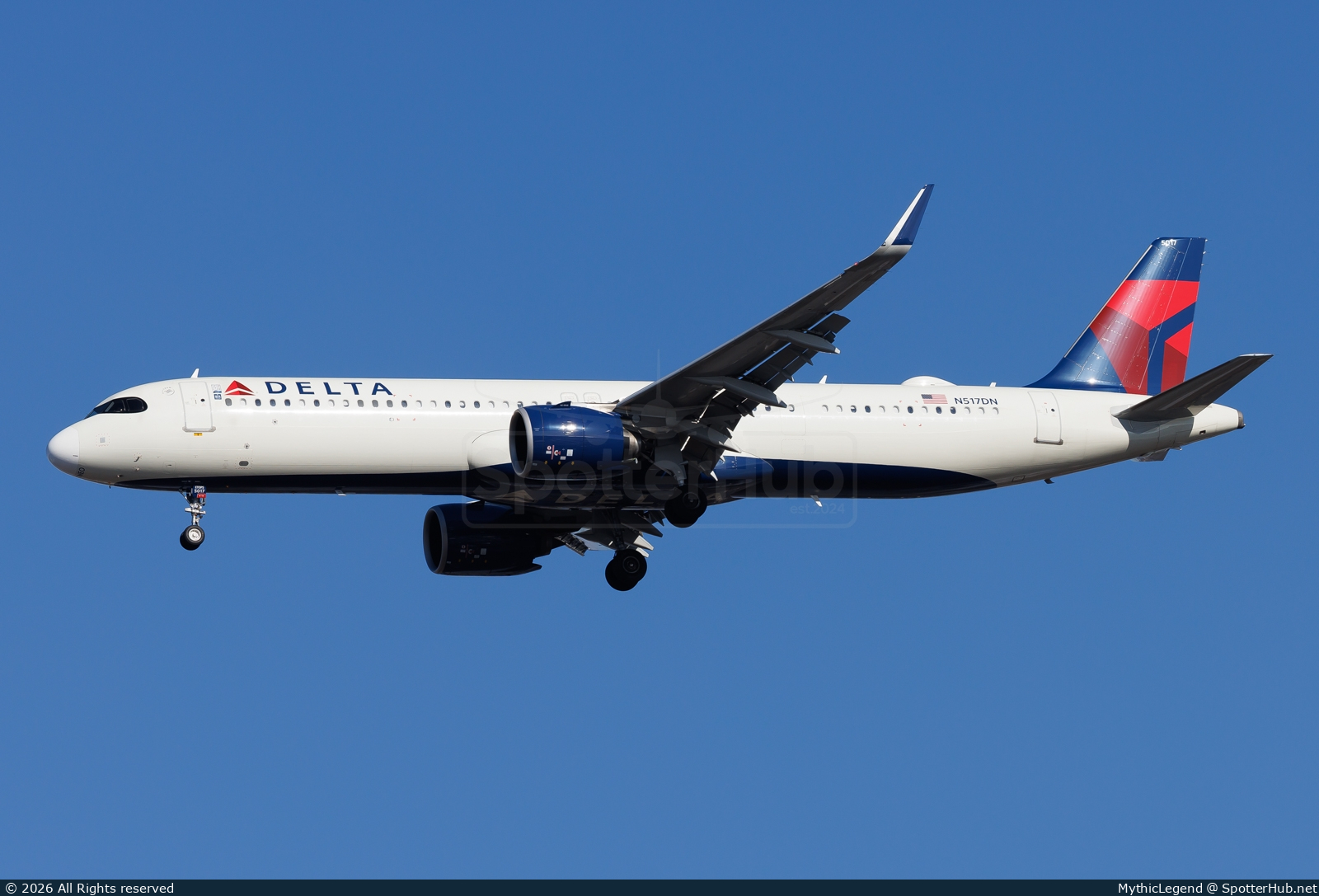 Photo of N517DN - Airbus A321-271NX operated by Delta Air Lines