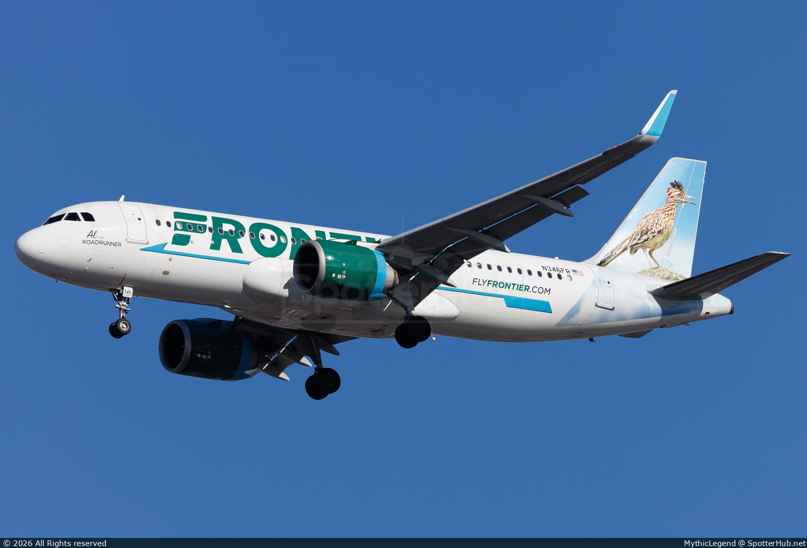 Photo of N346FR - Airbus A320-251N operated by Frontier Airlines