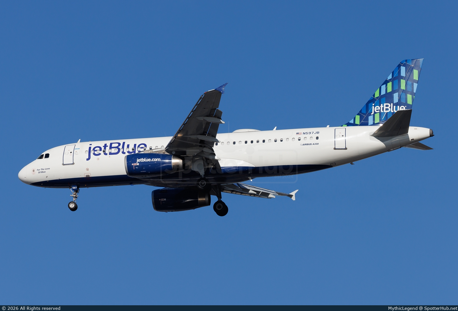 Photo of N597JB - Airbus A320-232 operated by jetBlue Airways