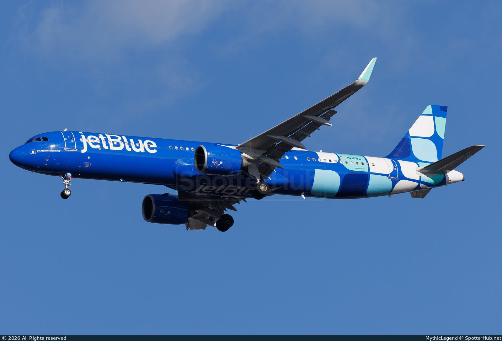 Photo of N2188J - Airbus A321-271NX operated by jetBlue Airways