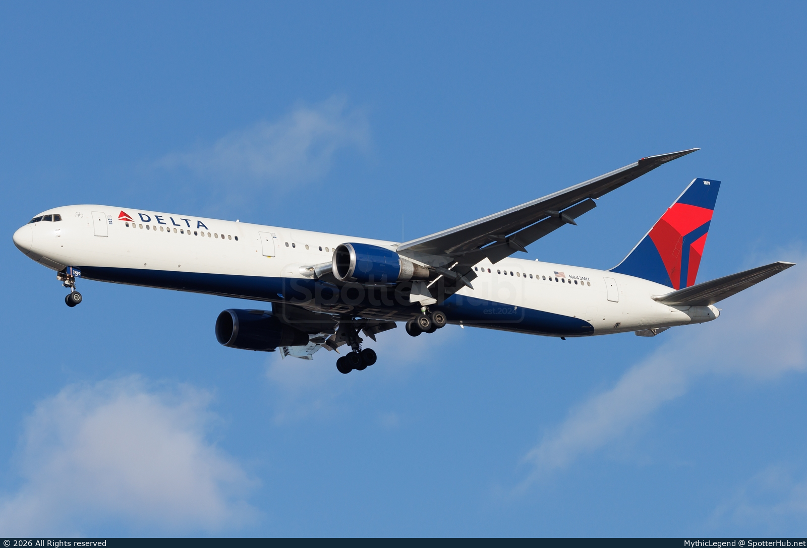 Photo of N843MH - Boeing 767-432(ER) operated by Delta Air Lines