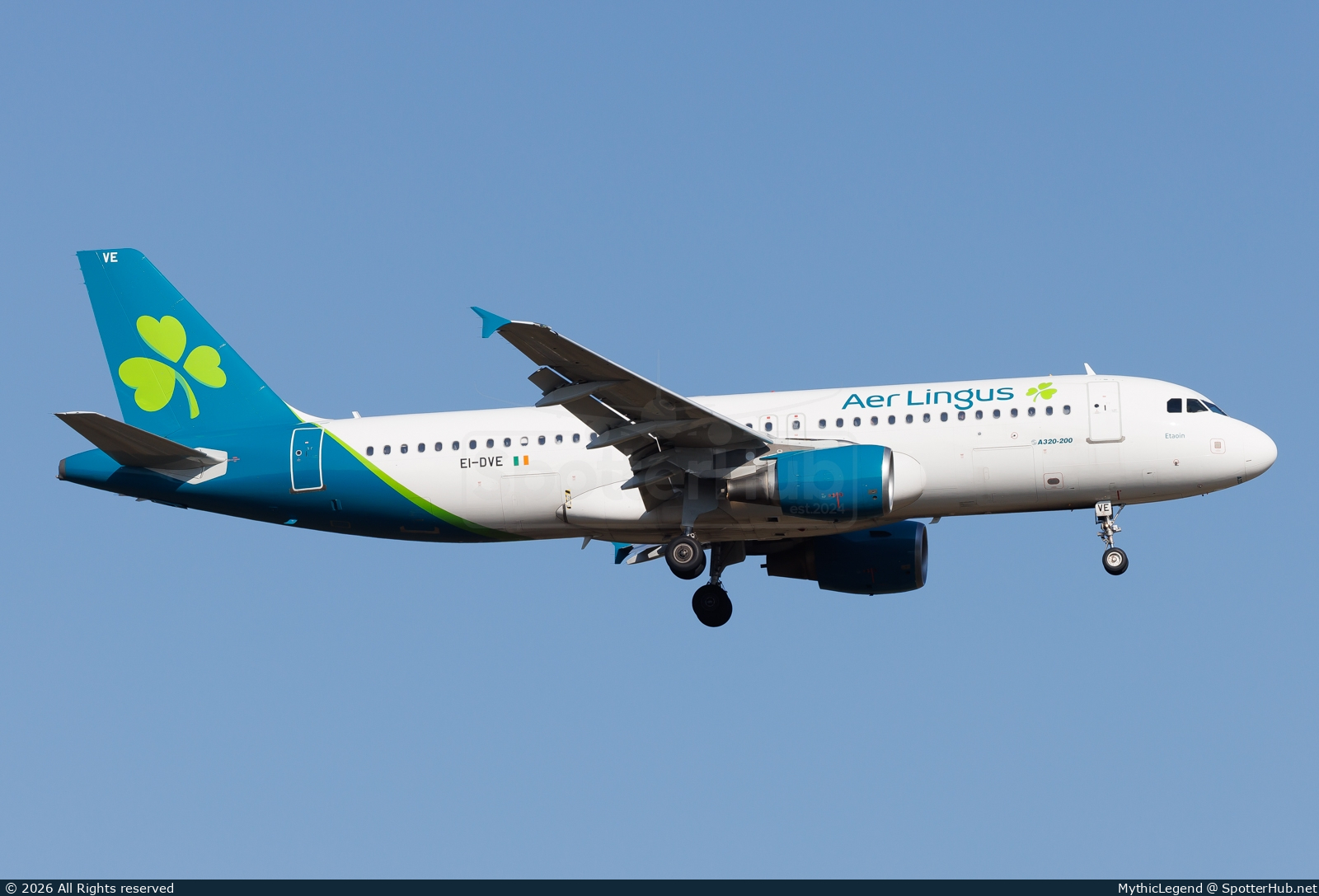 Photo of EI-DVE - Airbus A320-214 operated by Aer Lingus