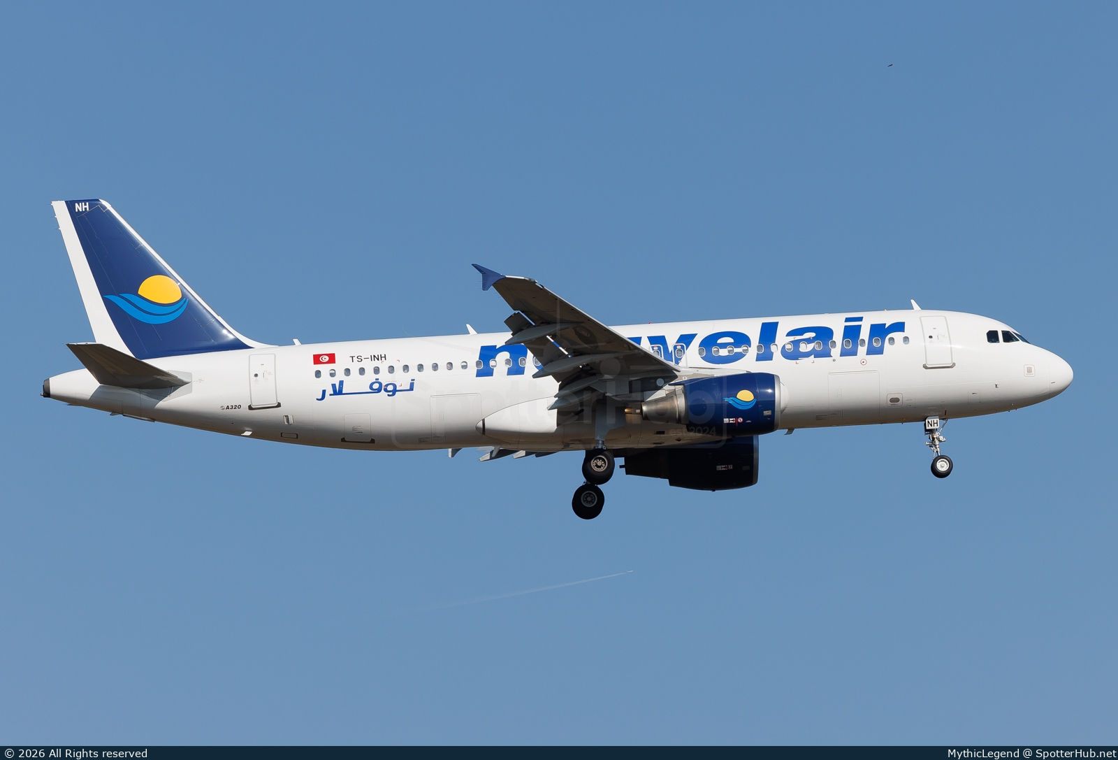 Photo of TS-INH - Airbus A320-214 operated by Nouvelair
