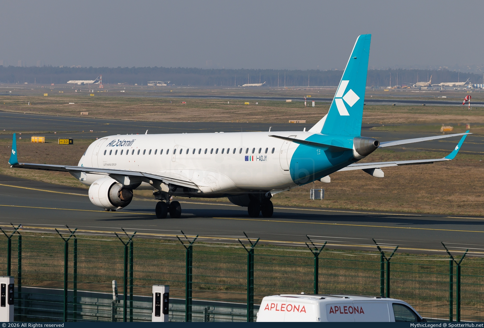 Photo of I-ADJY - Embraer ERJ-195LR operated by Air Dolomiti