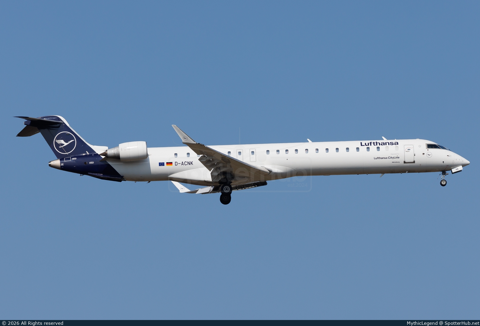 Photo of D-ACNK - Bombardier CRJ-900LR operated by Lufthansa CityLine
