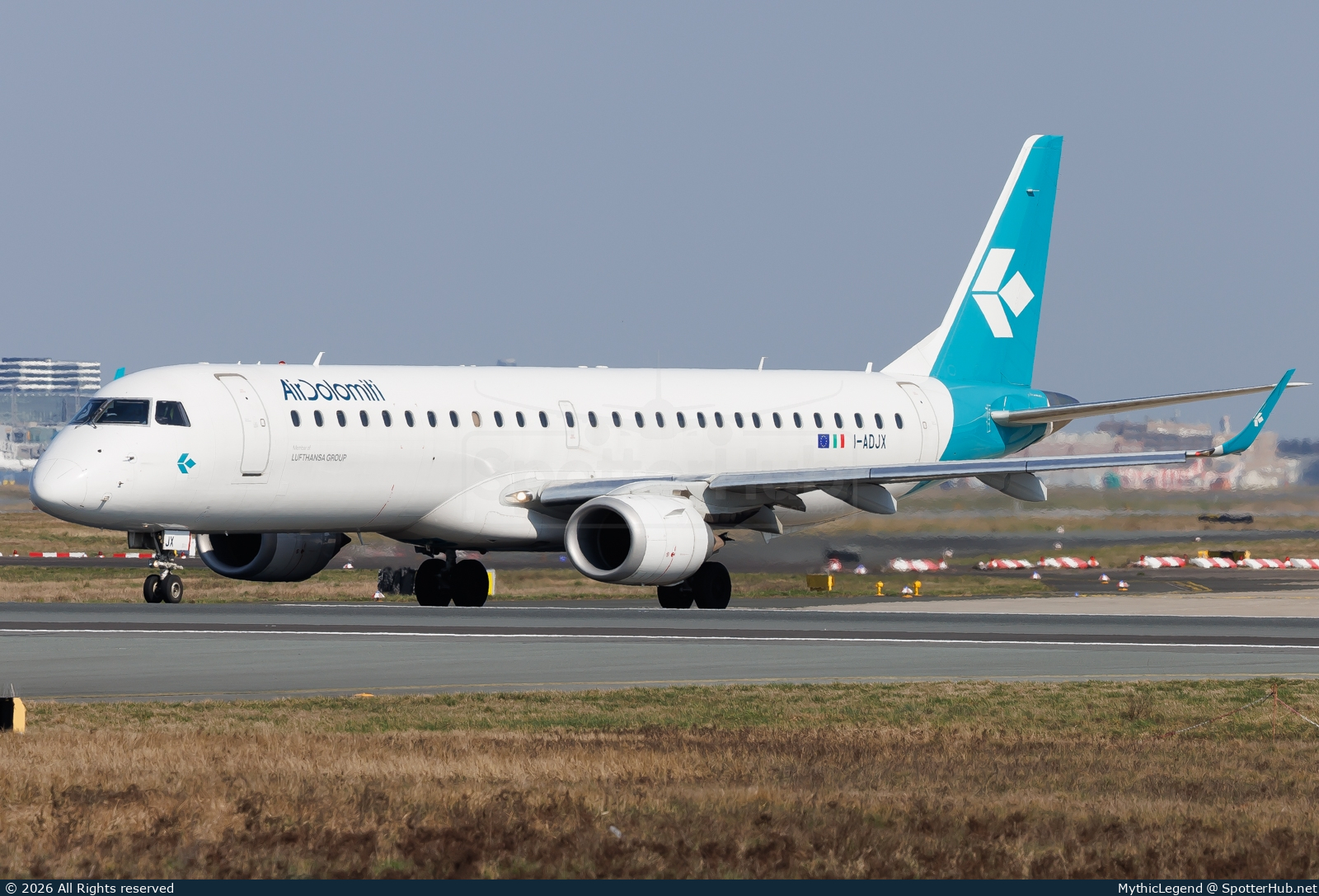 Photo of I-ADJX - Embraer ERJ-195LR operated by Air Dolomiti