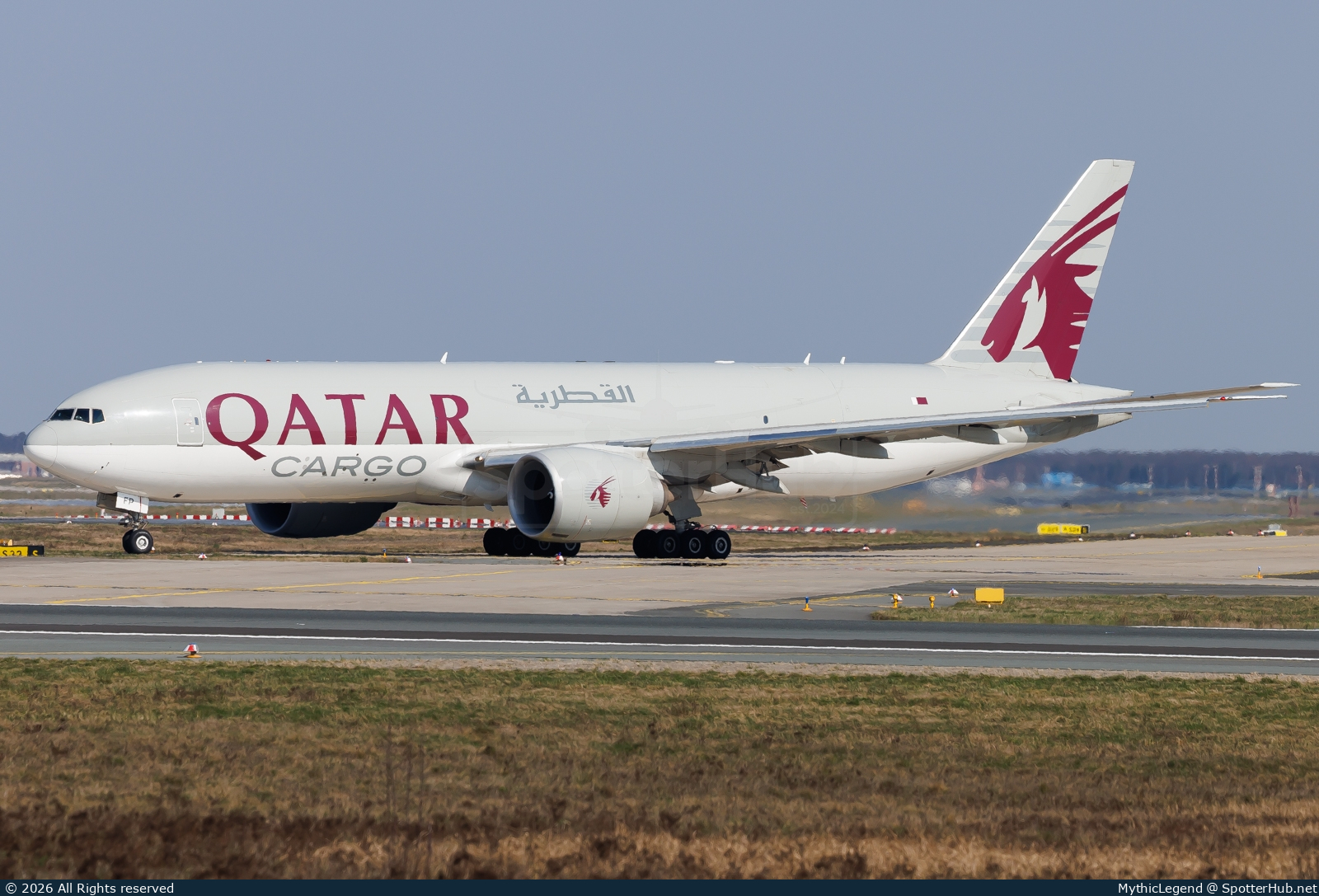 Photo of A7-BFP - Boeing 777-F operated by Qatar Airways Cargo