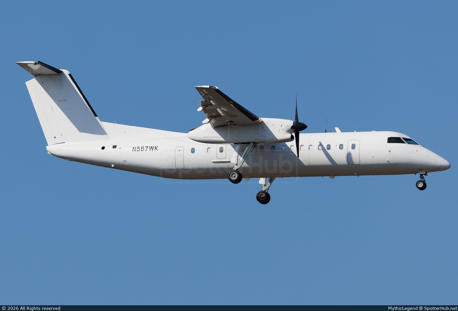 Photo of N567WK - Bombardier DHC-8-315 Dash 8 Q300 operated by US Department of State Air Wing