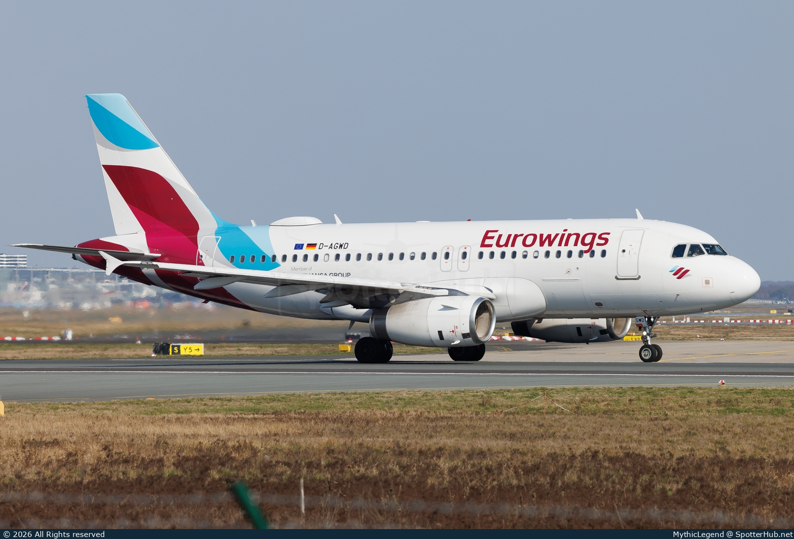 Photo of D-AGWD - Airbus A319-132 operated by Eurowings