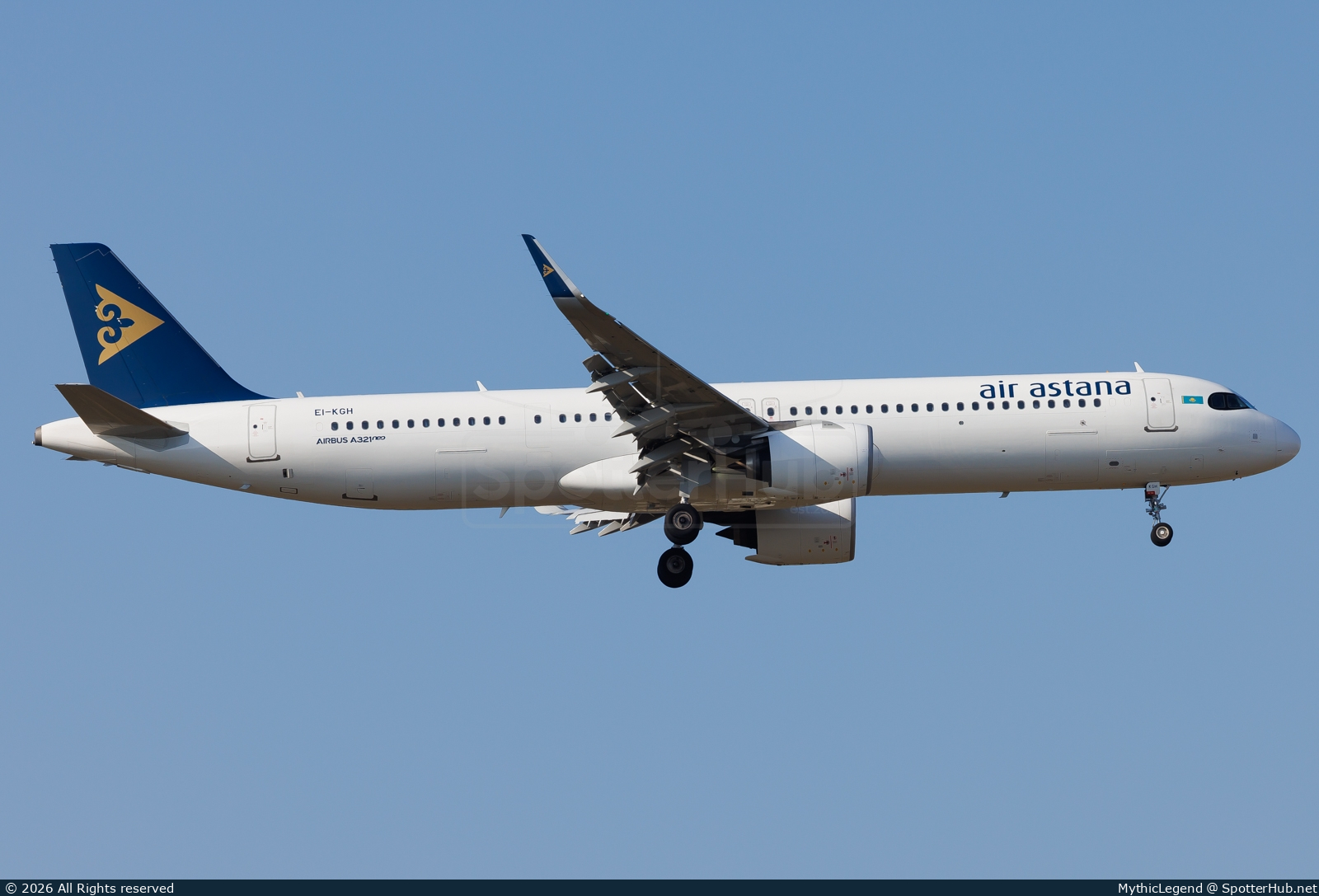 Photo of EI-KGH - Airbus A321-271NX operated by Air Astana