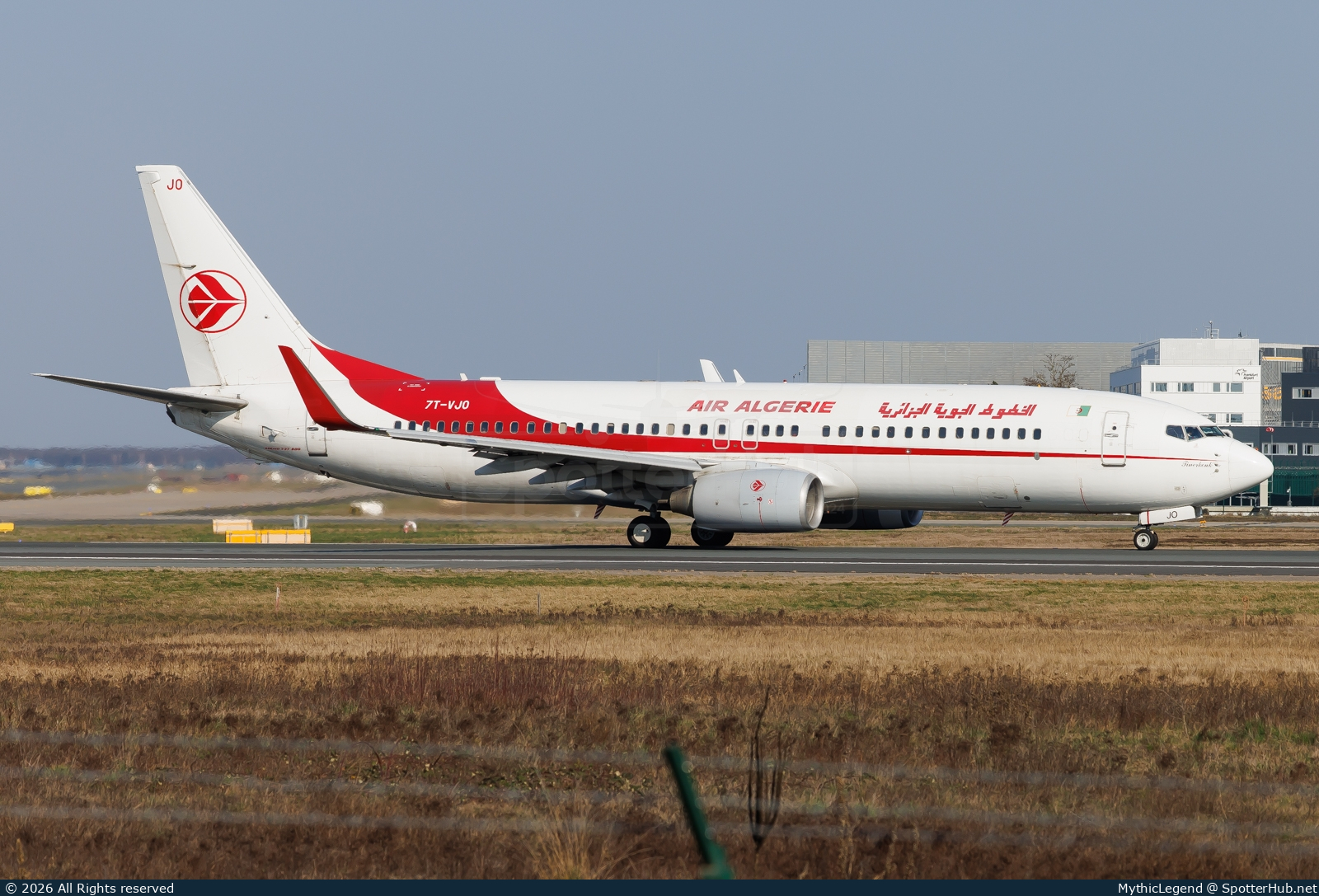 Photo of 7T-VJO - Boeing 737-8D6 operated by Air Algérie