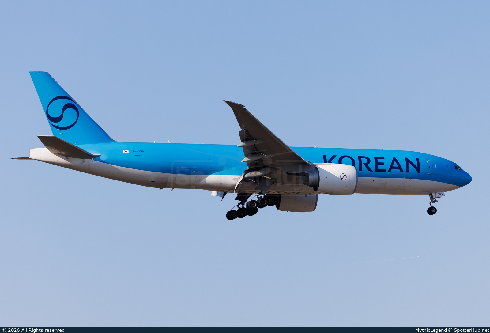 Photo of HL8285 - Boeing 777-FB5 operated by Korean Air Cargo