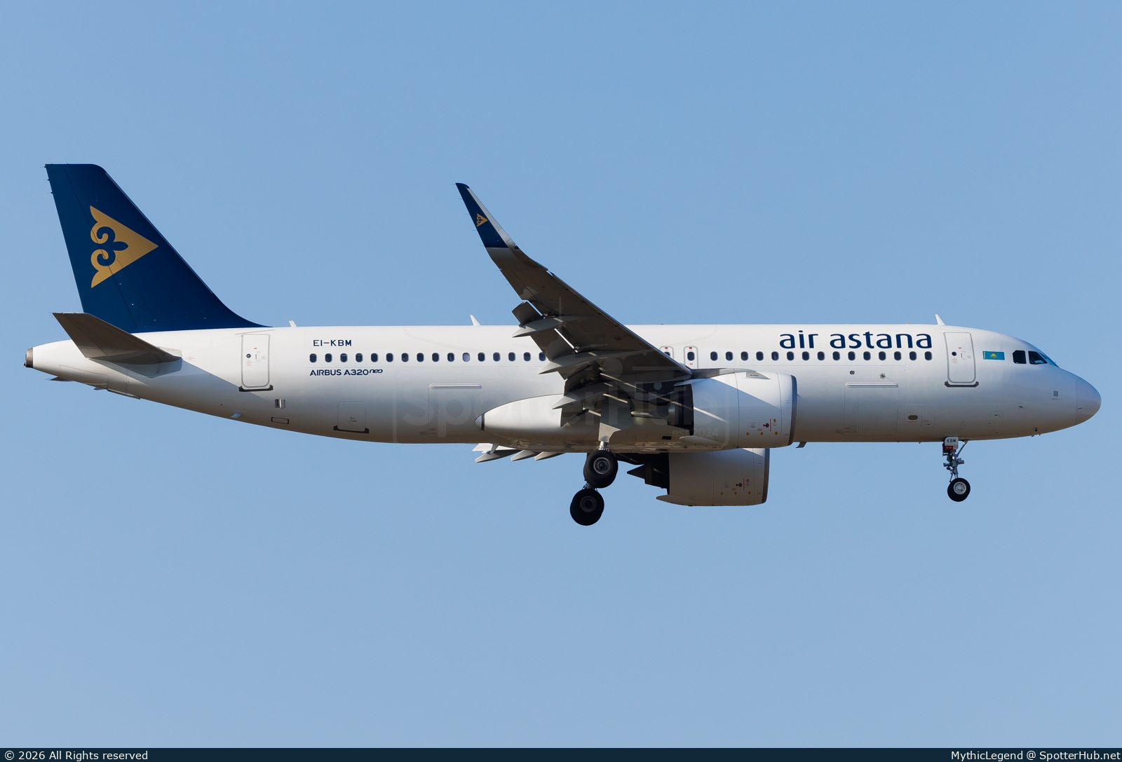 Photo of EI-KBM - Airbus A320-271N operated by Air Astana