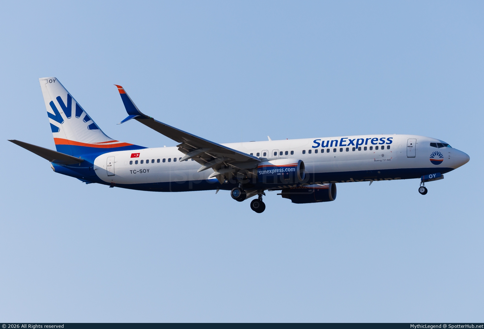 Photo of TC-SOY - Boeing 737-8HC operated by SunExpress